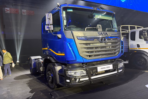 Tata Prima 5532.S with ADAS