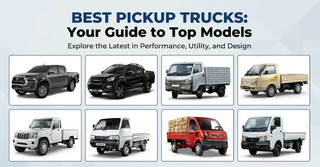 Best Pickup Trucks in India 2026: By Budget, Use & Fuel-image