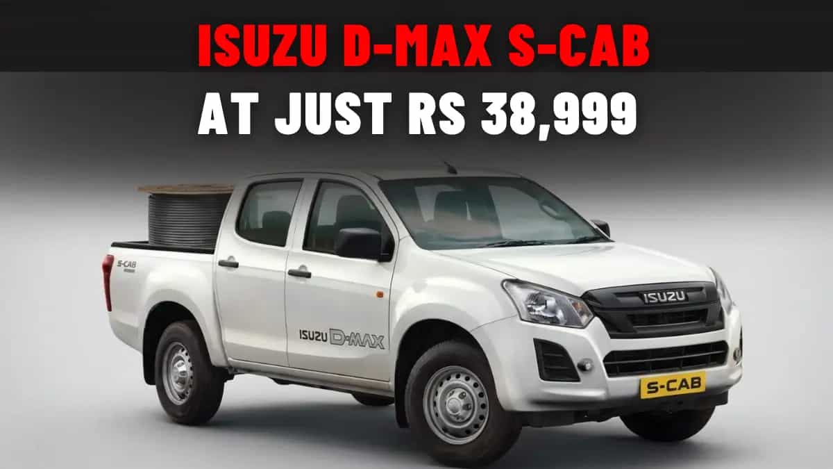 Get Isuzu D-Max S-CAB on Lease at Just Rs 38,999 Per Month-image