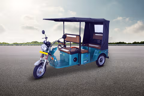 GreenRick Electric Green Rickshaw