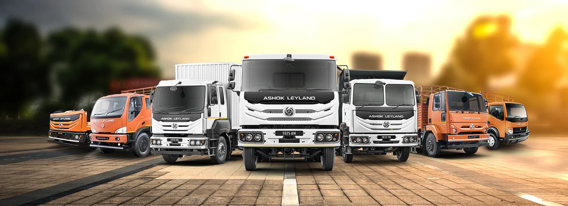 Mahindra Trucks Banner 1