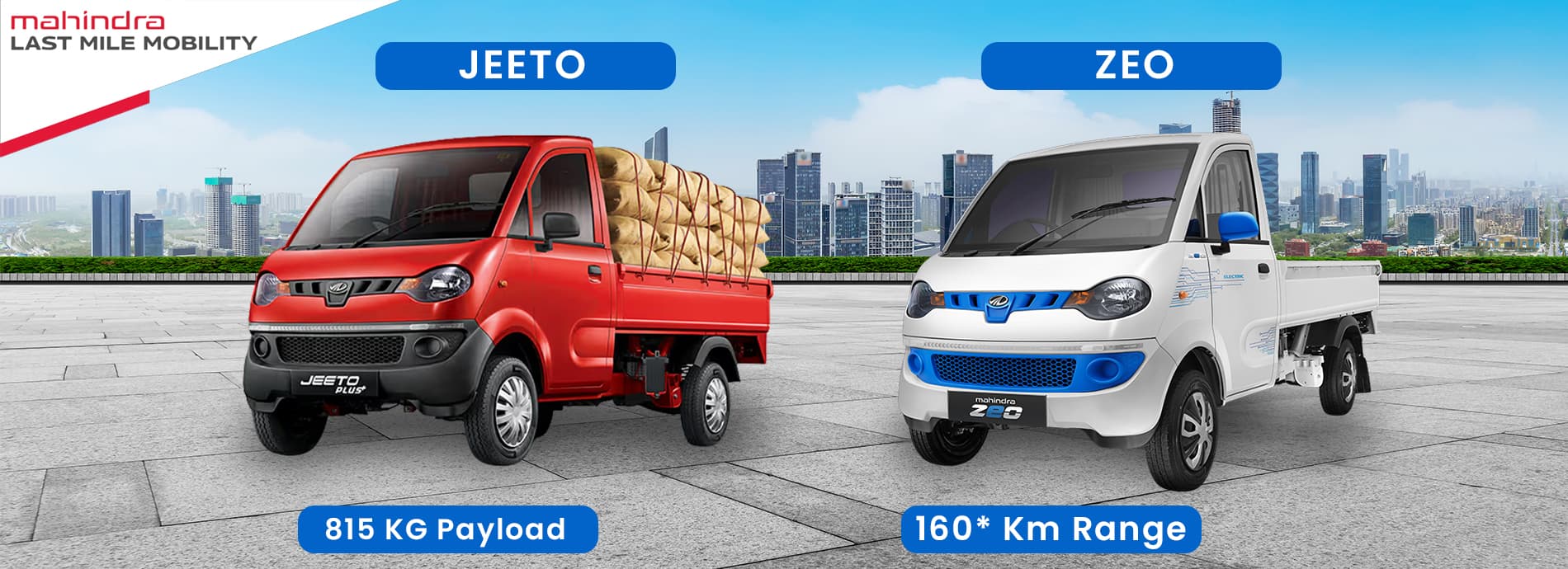 Mahindra Trucks Banner 4