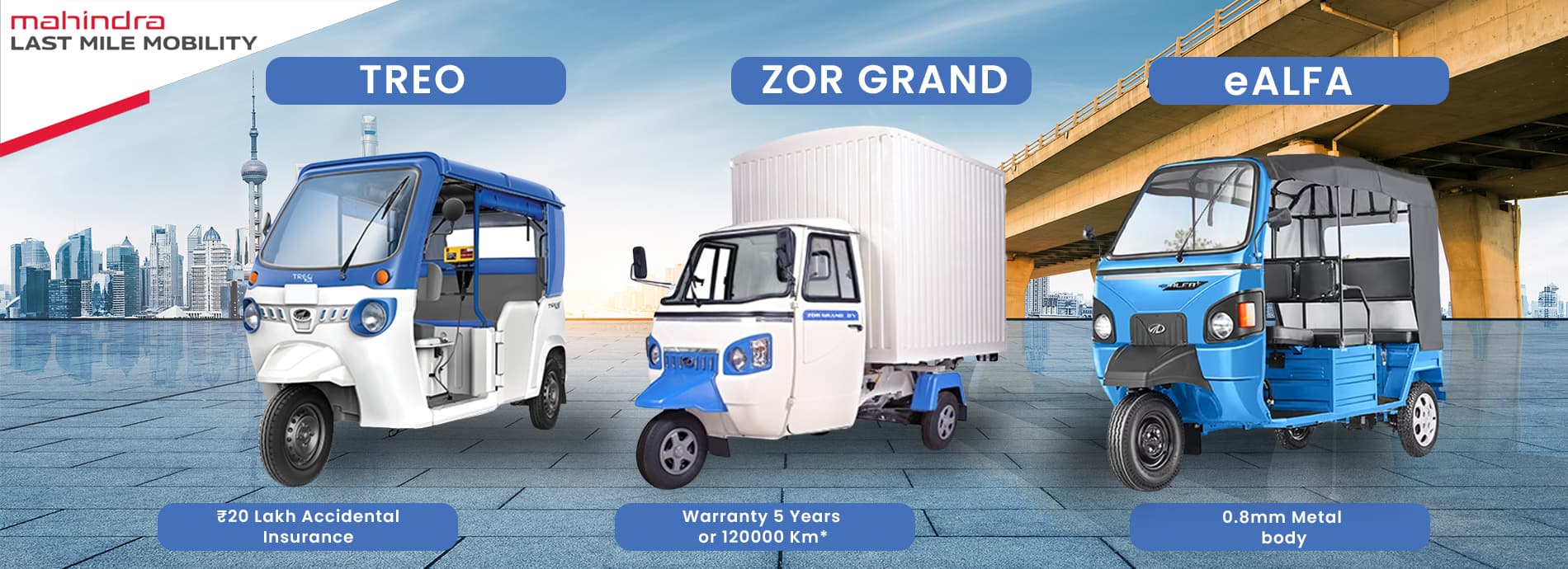 Mahindra Trucks Banner 2