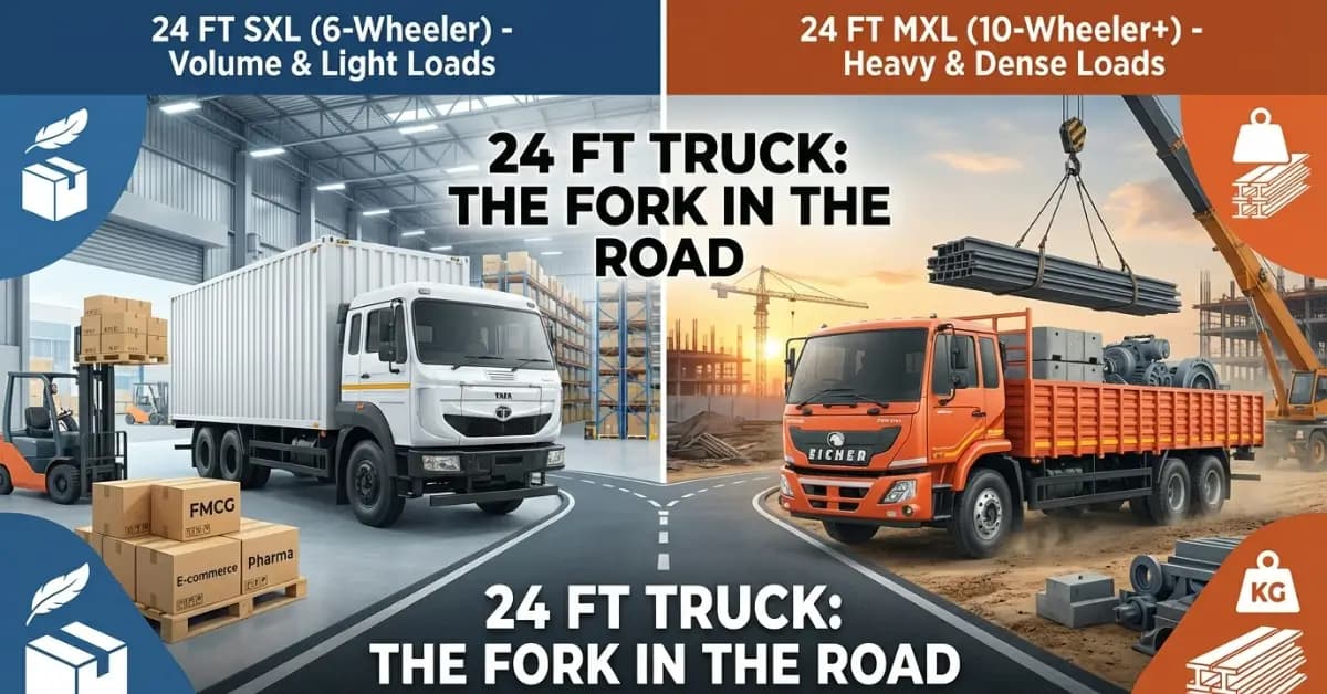 24 Feet Truck Dimensions in India: Payload, Price, Top Models in 2026 24 Feet Truck Dimensions in India: Payload, Price, Top Models in 2026