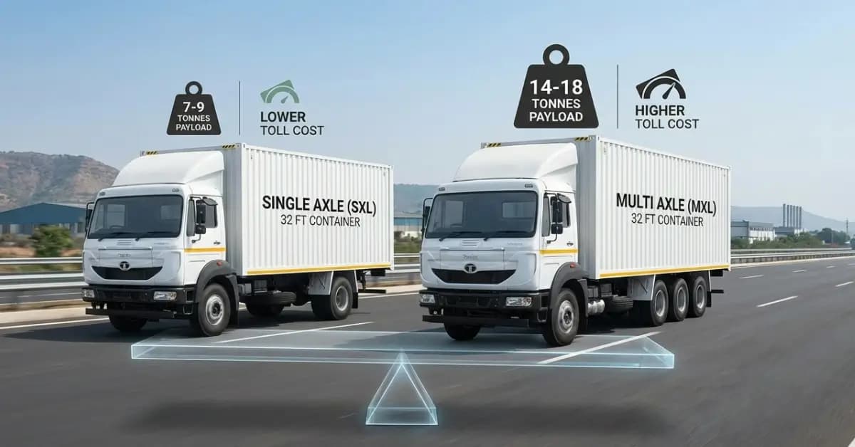 32 Feet Truck Dimensions in India: Payload, Cargo Type, 2026 Top Models 32 Feet Truck Dimensions in India: Payload, Cargo Type, 2026 Top Models