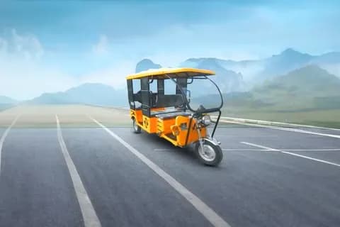 Ak Auto Electrical Tik Tiek E Rickshaw 4 Seater/ Electric