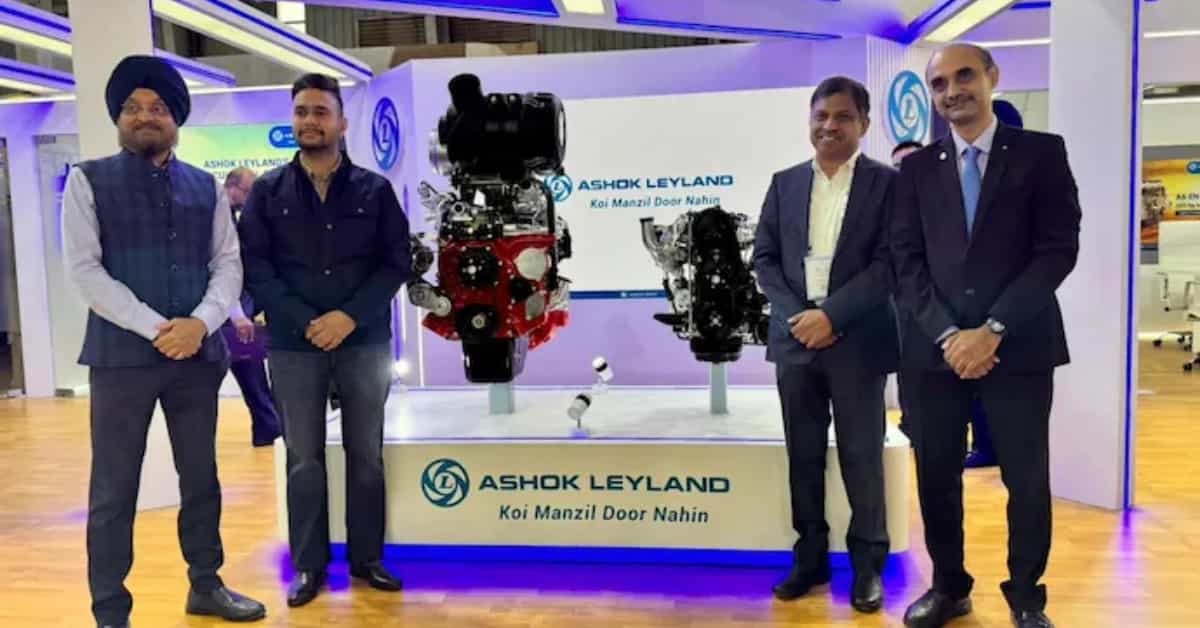 Ashok Leyland Launches P15 & H4 Engines at EXCON 2025 Ashok Leyland Launches P15 & H4 Engines at EXCON 2025-image