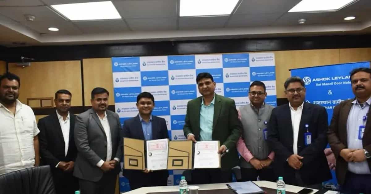 Ashok Leyland Partners Rajasthan Gramin Bank for Vehicle Finance Ashok Leyland Partners Rajasthan Gramin Bank for Vehicle Finance-image