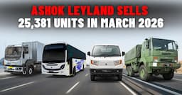 Ashok Leyland Sells 25,381 Commercial Vehicles in March 2026