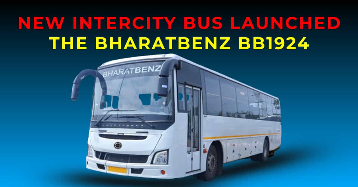 BharatBenz Launches New Intercity Bus BB1924 in India BharatBenz Launches New Intercity Bus BB1924 in India-image
