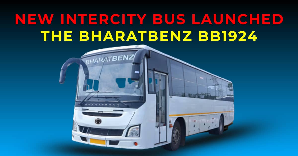 BharatBenz Launches New Intercity Bus BB1924 in India