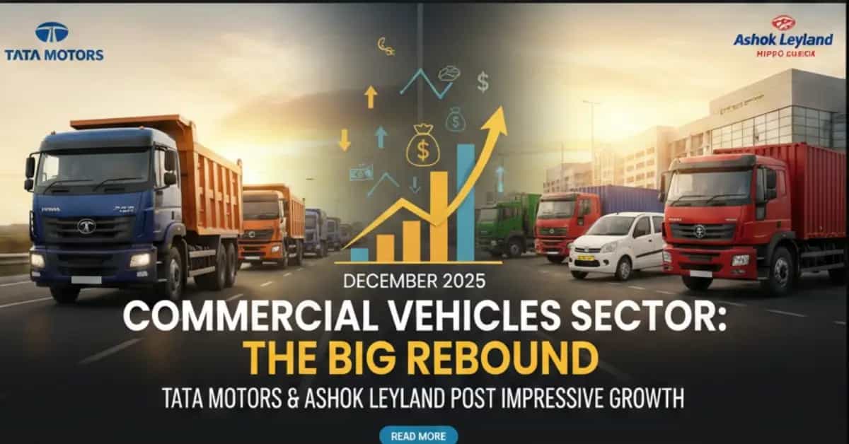 CV Sector Rebound: Tata Motors vs Ashok Leyland Growth CV Sector Rebound: Tata Motors vs Ashok Leyland Growth-image