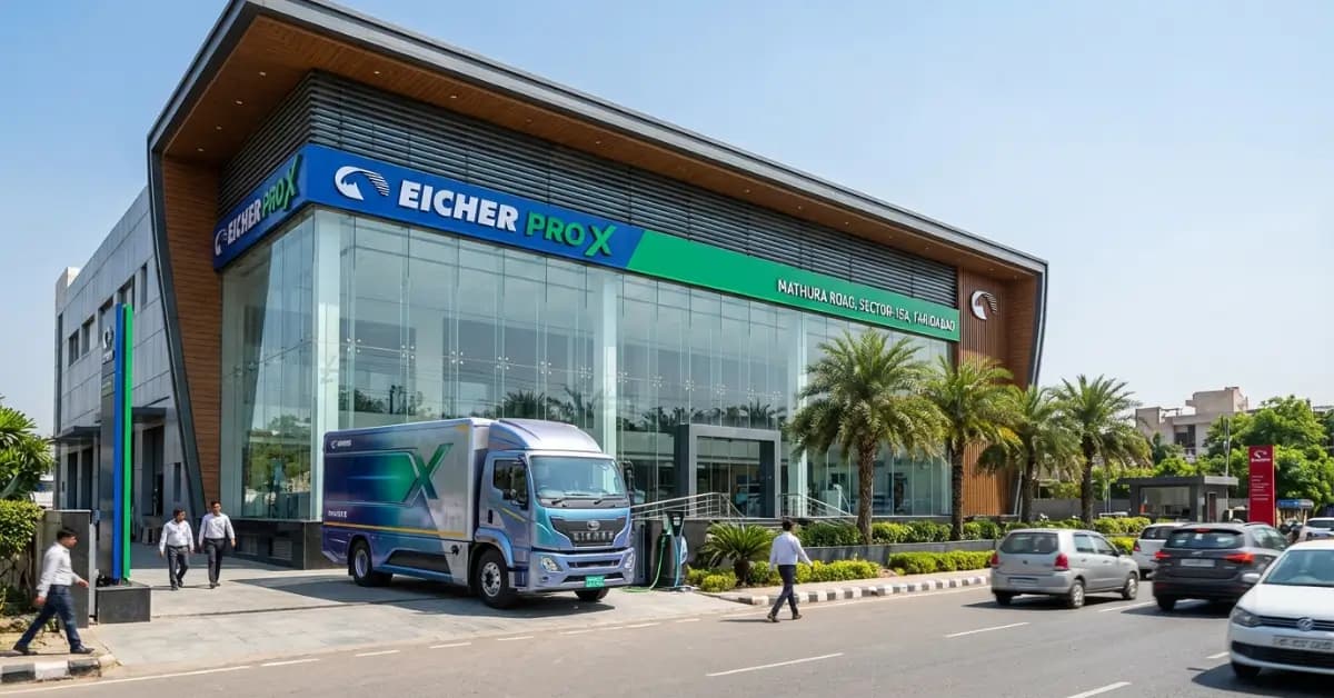 Eicher Opens Its First Dedicated Pro X Dealership in Faridabad