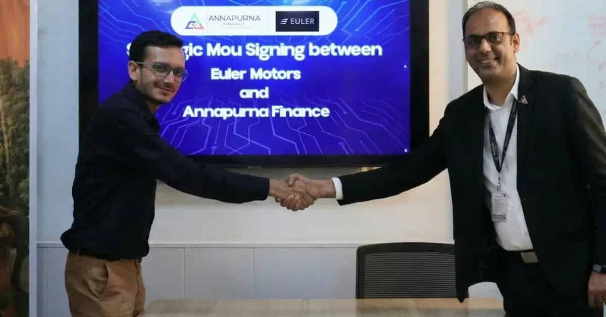 Euler Motors Ties Up With Annapurna Finance to Unlock EV Credit