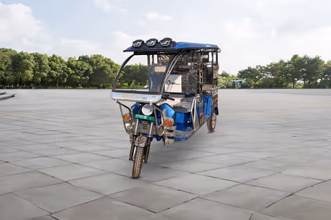 Gkon Stainless Steel Battery Operated Rickshaw Gkon Stainless Steel Battery Operated Rickshaw