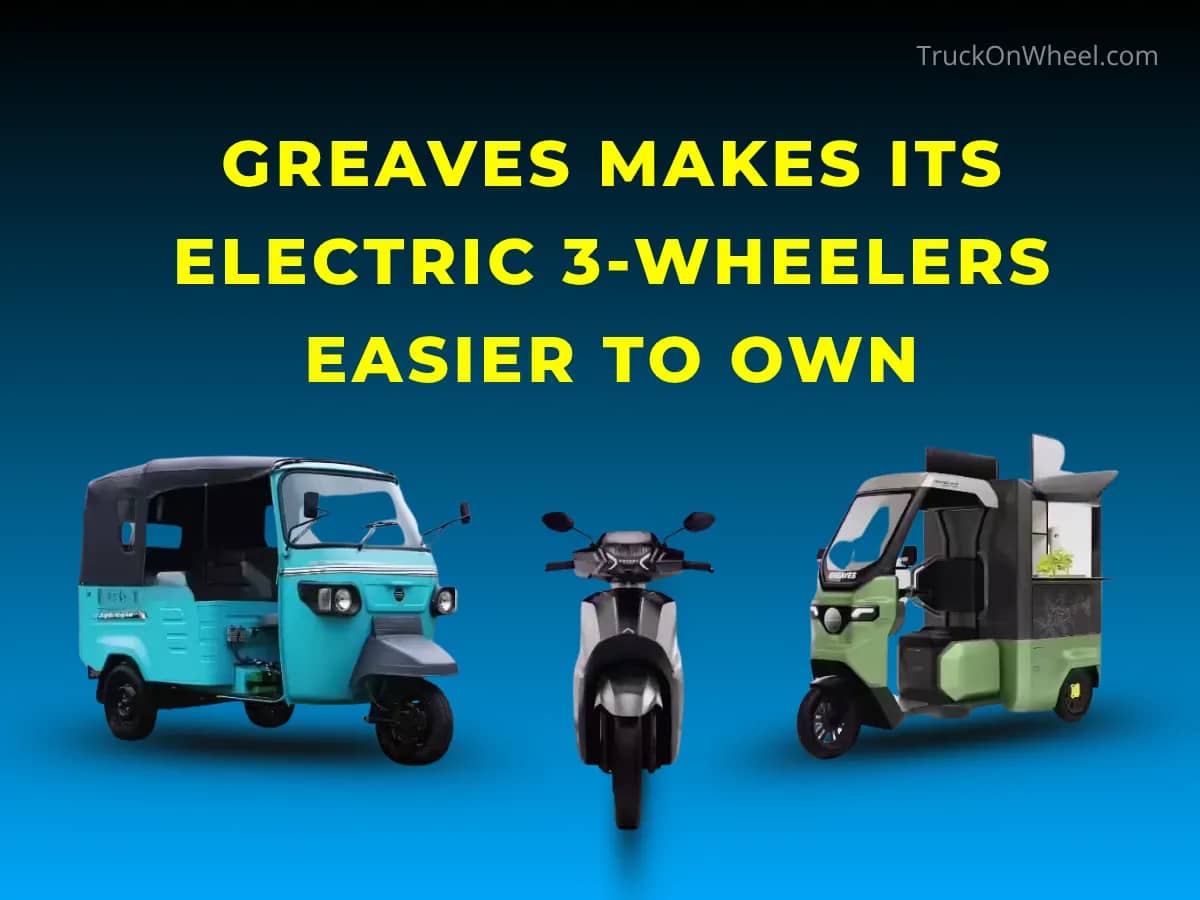 Greaves EV 3-Wheeler Financing Made Affordable