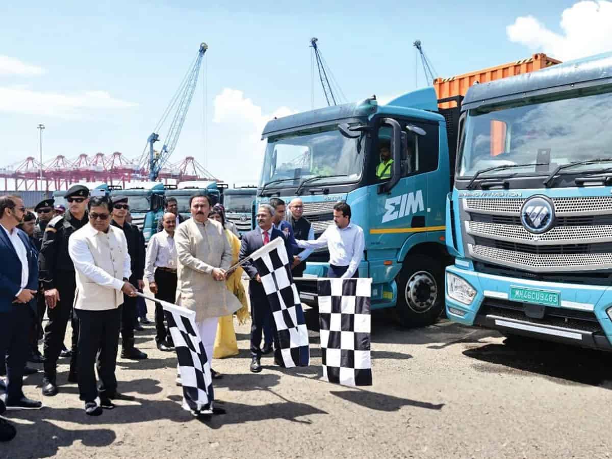 India's 1st Electric Truck Battery Swap Station Launches