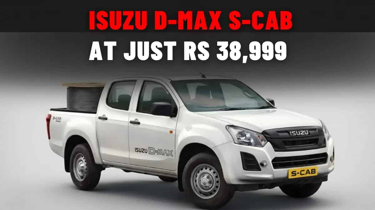 Get Isuzu D-Max S-CAB on Lease at Just Rs 38,999 Per Month