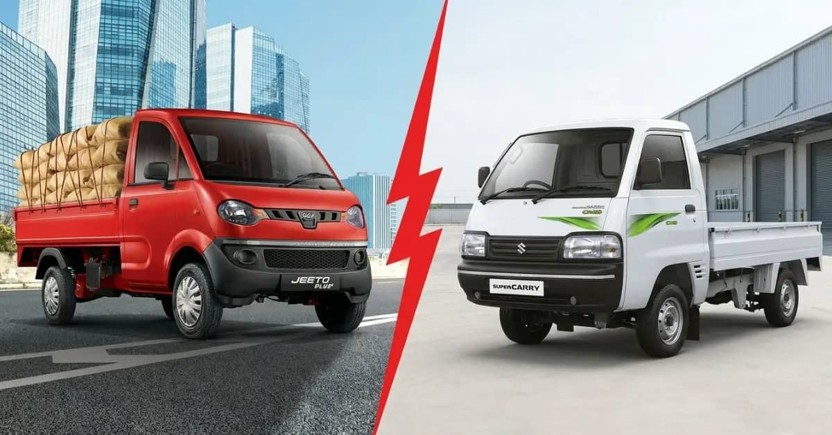 Mahindra Jeeto vs Maruti Suzuki Super Carry Comparison 2026: Which Mini Truck is Best?