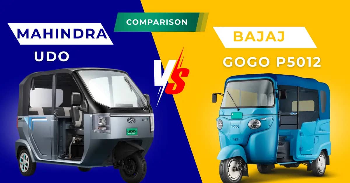 Mahindra Udo vs Bajaj GoGo P5012 Comparison: Which Is Better