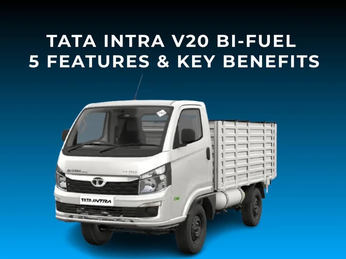 Tata Intra V20 Bi-Fuel: Top 5 Features & Key Benefits
