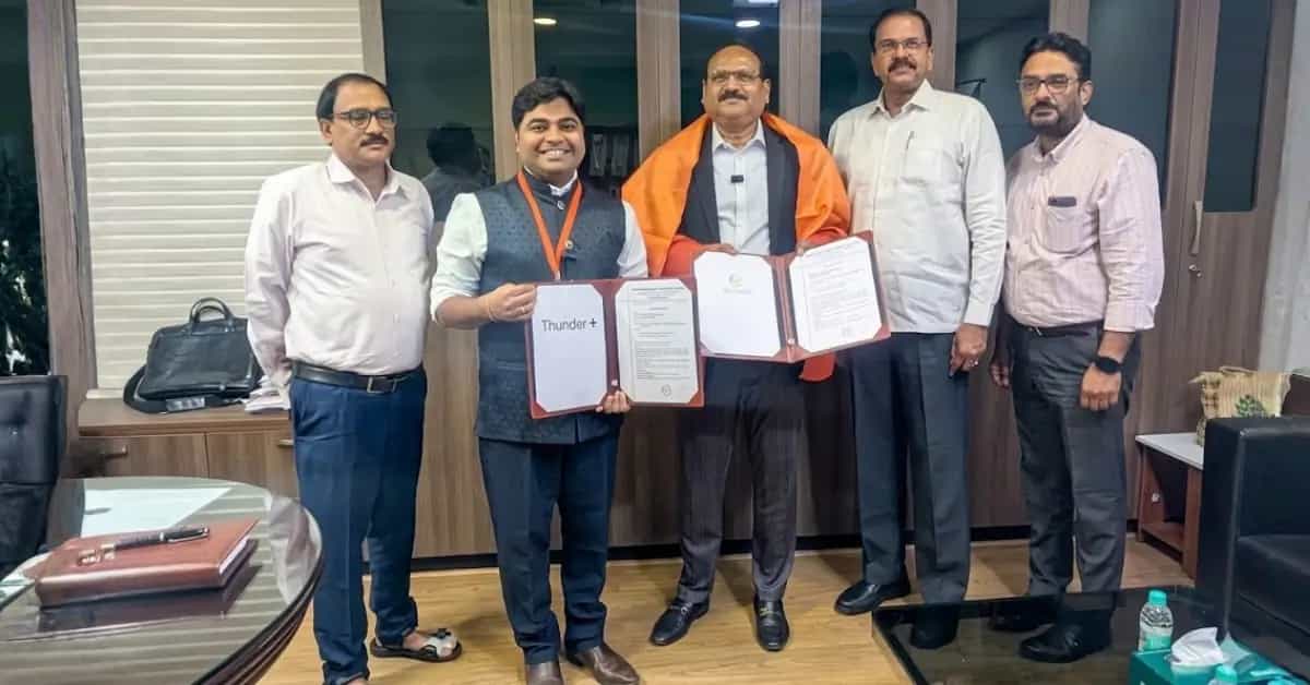ThunderPlus & EveyTrans to Build EV Charging Hub Near Vijayawada ThunderPlus & EveyTrans to Build EV Charging Hub Near Vijayawada-image