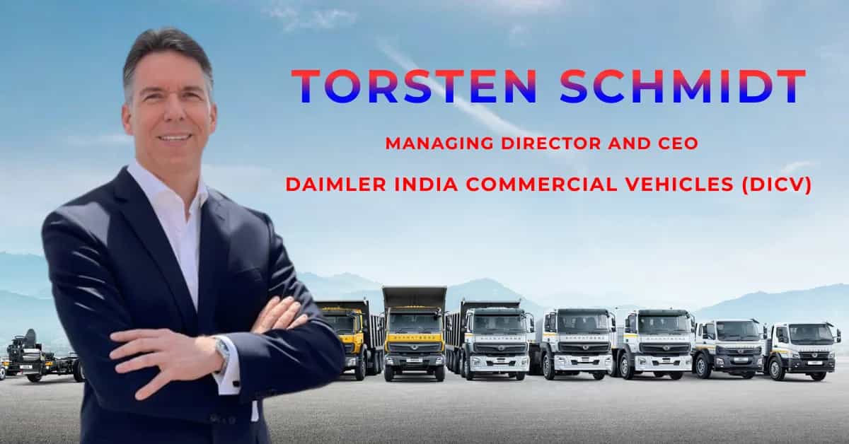 Torsten Schmidt Named New CEO of Daimler India Torsten Schmidt Named New CEO of Daimler India -image