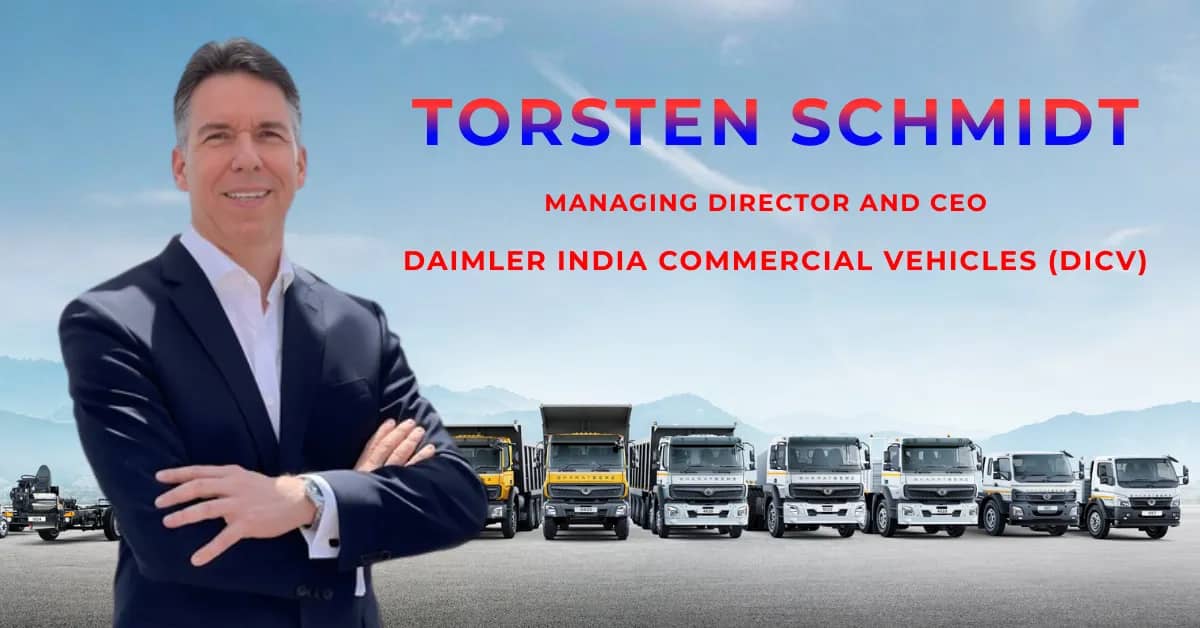 Torsten Schmidt Named New CEO of Daimler India