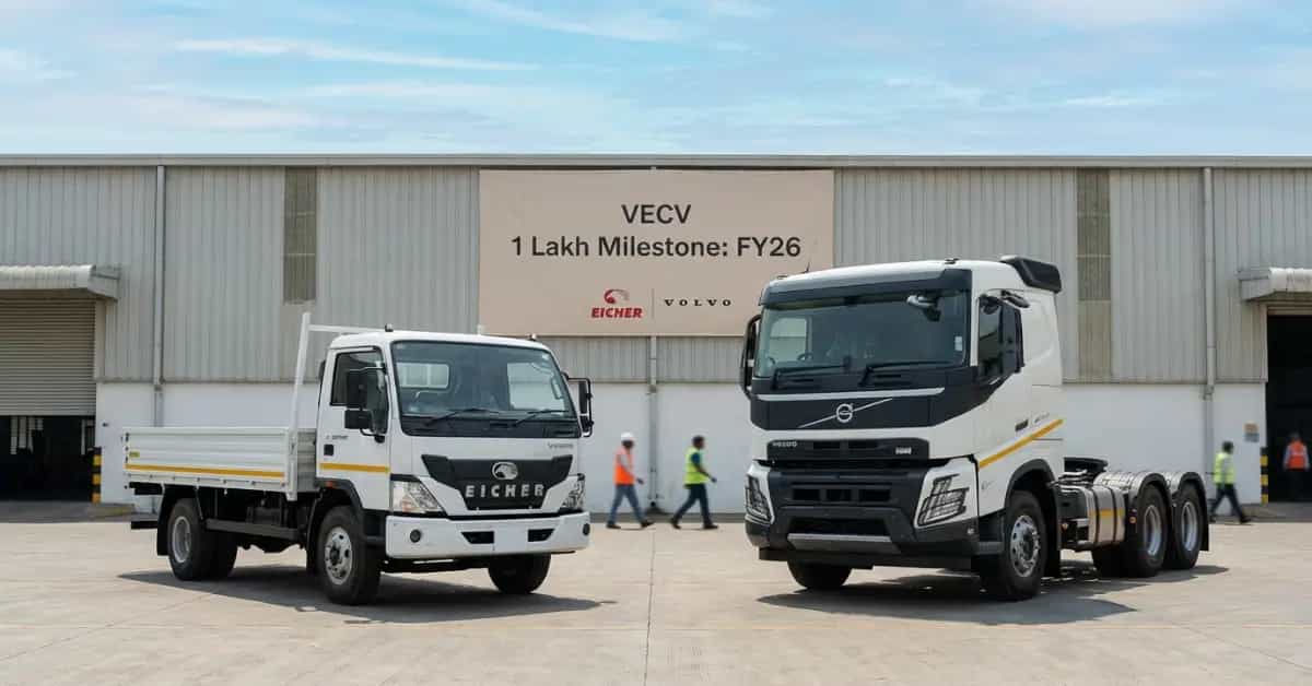 VECV Hits Over 1 Lakh Commercial Vehicle Sales in FY 2025-26 VECV Hits Over 1 Lakh Commercial Vehicle Sales in FY 2025-26-image