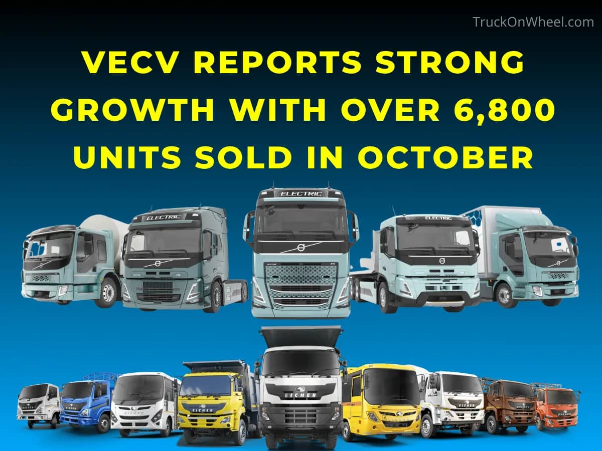 VECV Sales Grow 11% with 6,881 Units Sold in October 2025